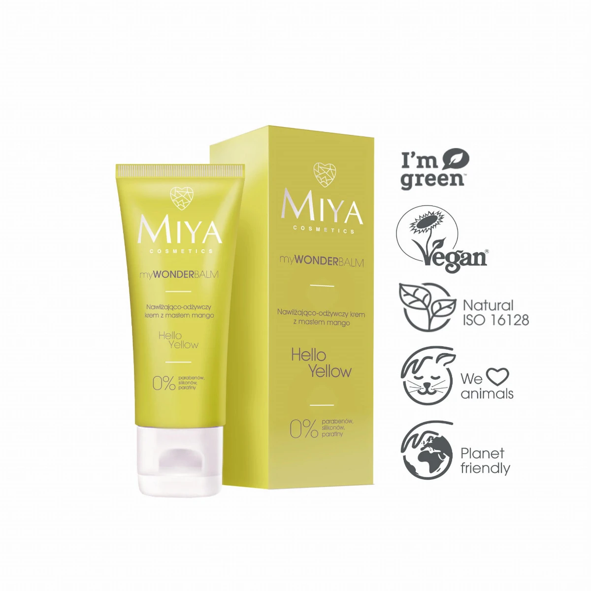 Mywonderbalm Hello Yellow 75 ml Krem na dzień Aelia