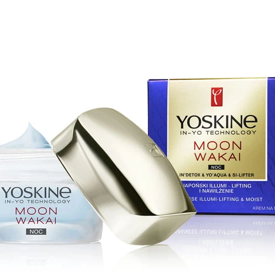 Yoskine Moon Wakai Make Up Base – Primer Mit Moonstone-Pulver Für Perfekten, Strahlenden Teint