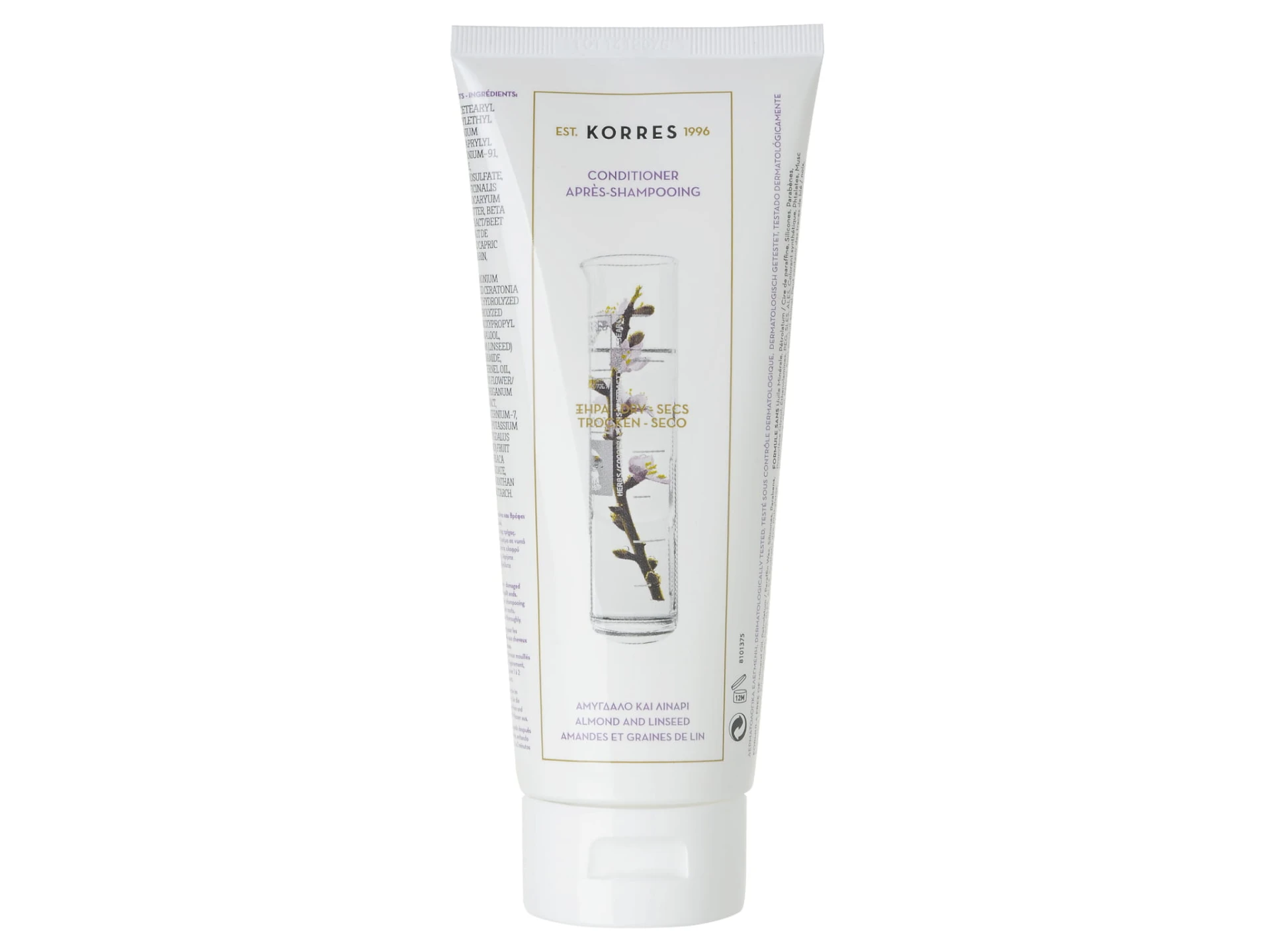 Korres Dry Hair Conditioner Almond — Inhaltsstoffe i ocena