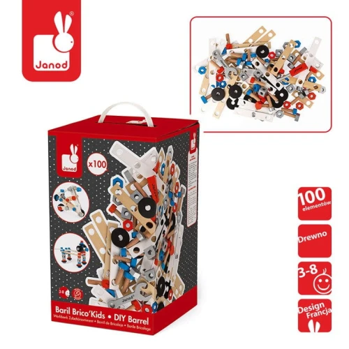 Zabawki  Konstruktora 100 Elementów Brico Kids Aelia Duty Free