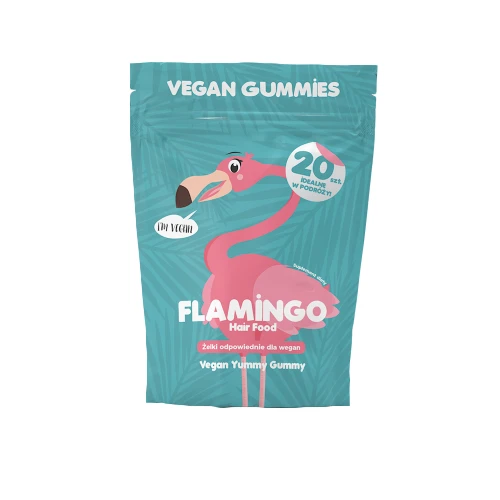 Suplement Flamingo Hair Food Vegan Small Pack 100 g Aelia Duty Free