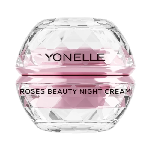 Krem na noc Roses Beauty Night Cream Face & Under Eyes 50 ml Aelia Duty Free