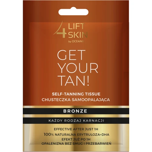 Samoopaalacz Lift4Skin Get Your Tan Self-Tanning Tissue  Aelia Duty Free