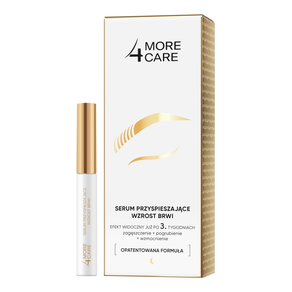 More4Care Serum przyspieszające wzrost brwi — Inhaltsstoffe und Bewertung