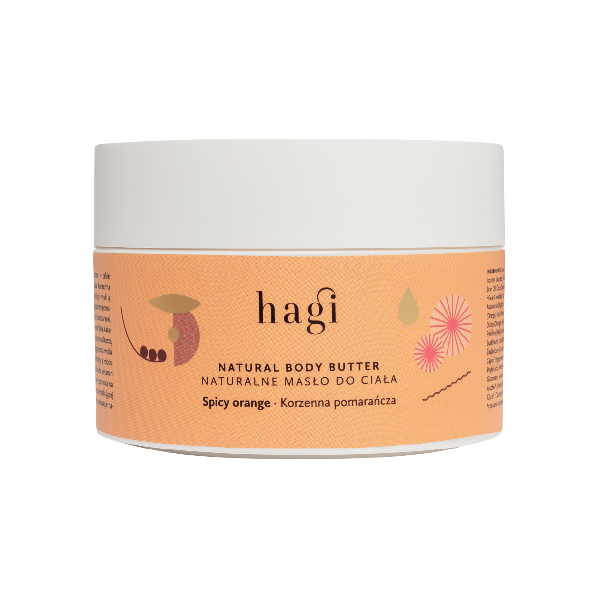 Hagi Korzenna Orange natürlich Körperbutter