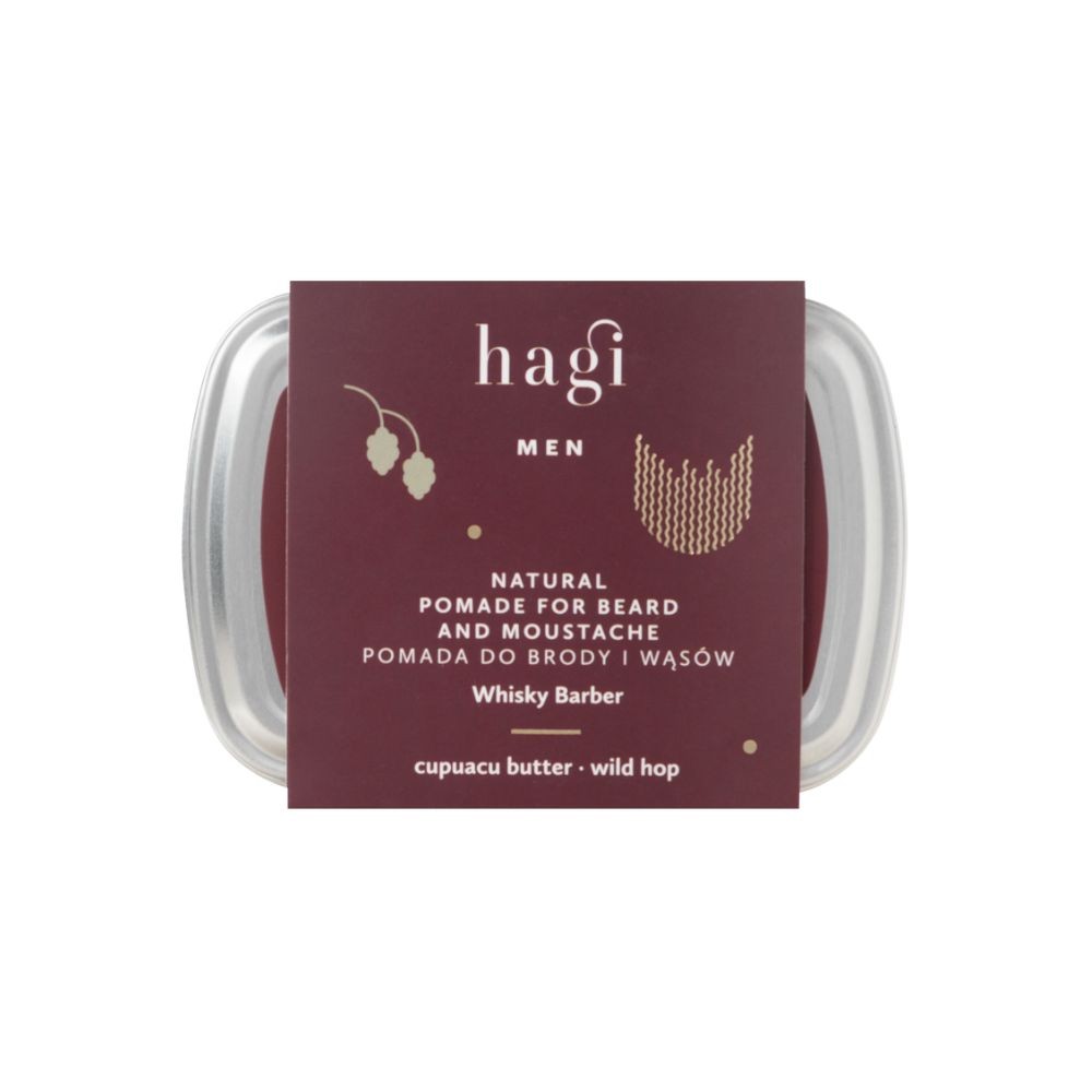 Hagi natürlich Pomade für den Bart und Schnurrbart Whisky Barber — Inhaltsstoffe und Bewertung