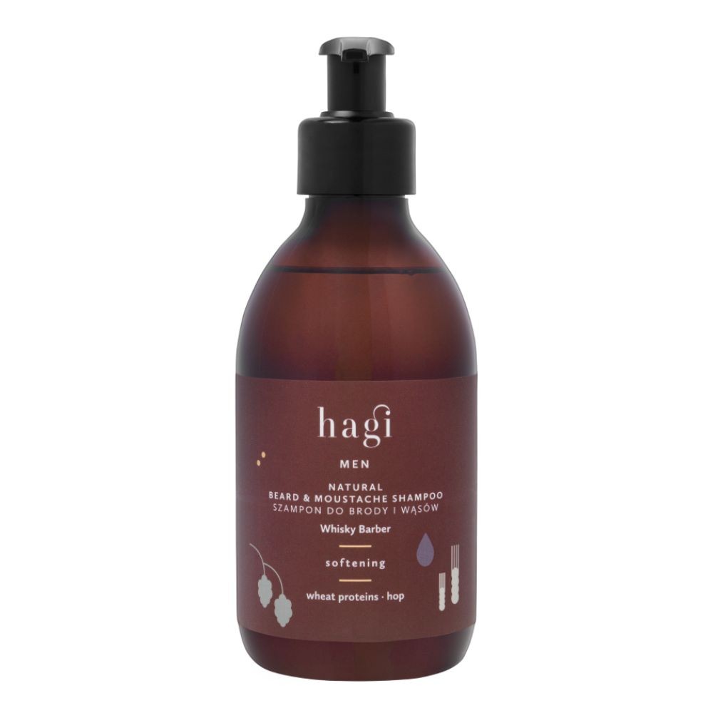 Hagi natürlich Shampoo für den Bart und Schnurrbart Whisky Barber — Inhaltsstoffe und Bewertung
