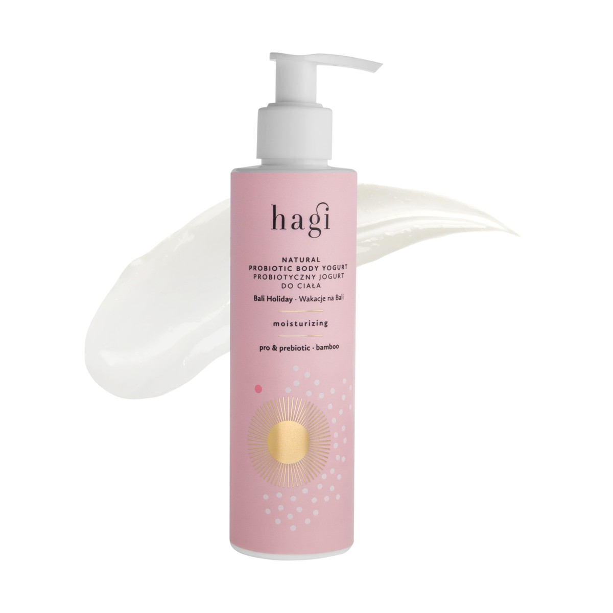 Hagi Naturalny Probiotyczny Jogurt Do Ciała Nawilżający Wakacje Na Bali — Inhaltsstoffe und Bewertung
