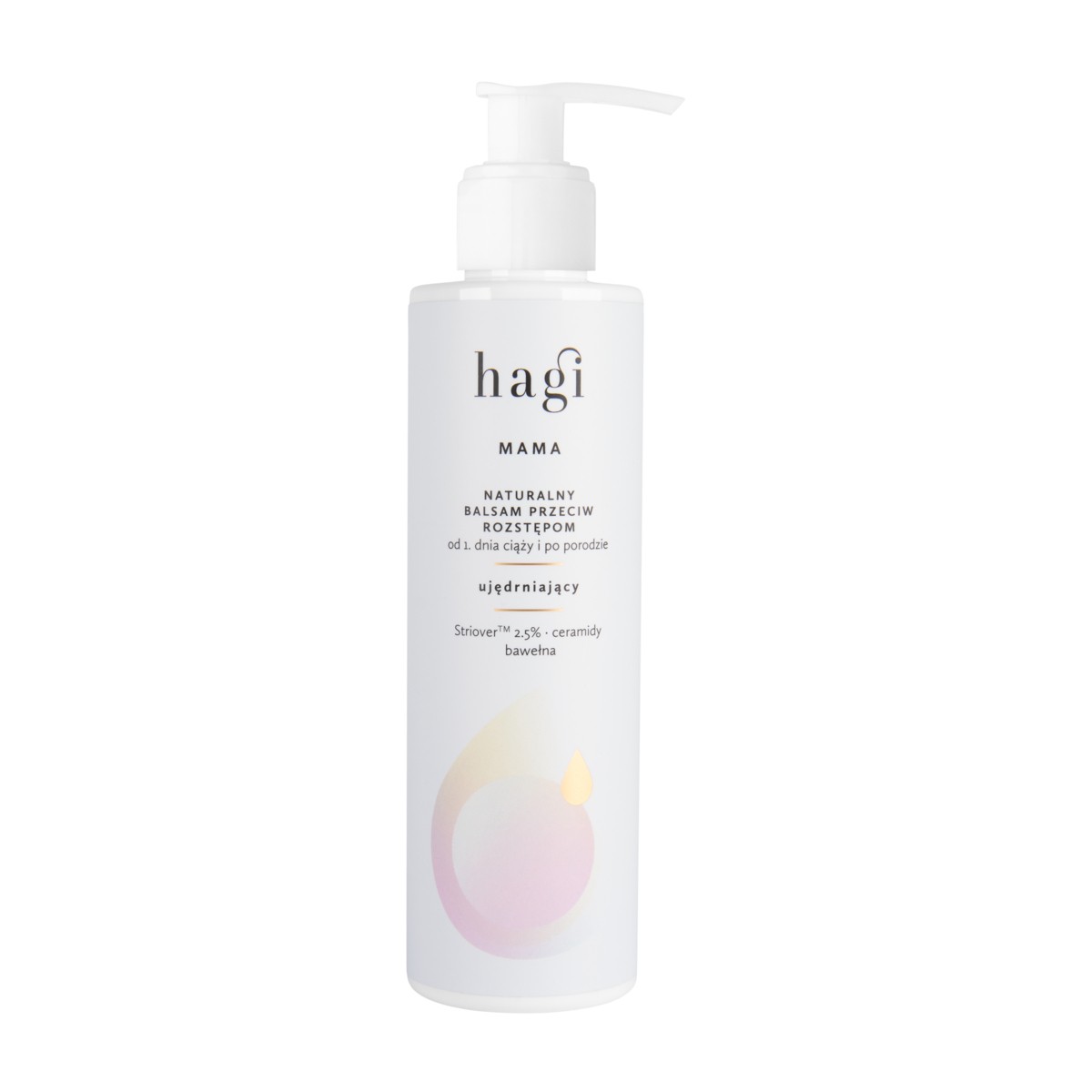 Hagi natürlich Lotion gegen Dehnungsstreifen für Damen ab 1 Tag Schwangerschaft — Inhaltsstoffe und Bewertung