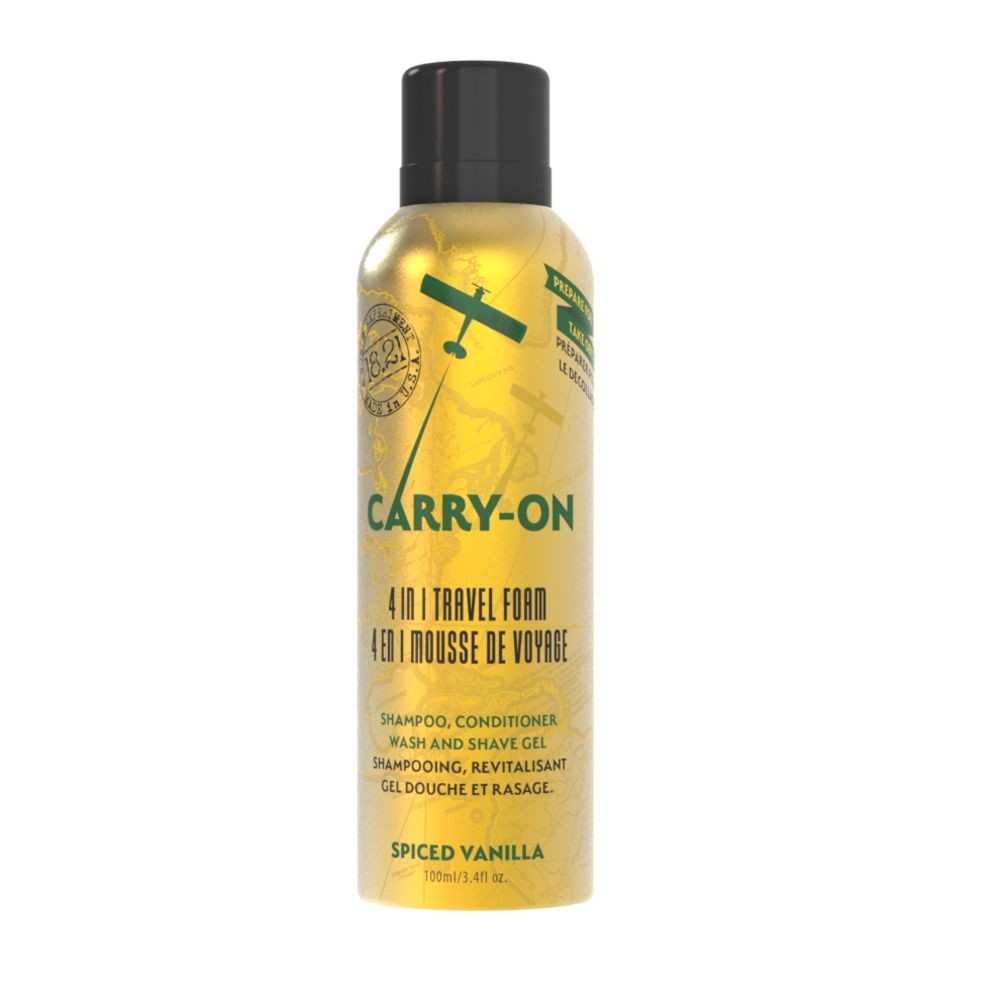 Man Made 18.21 Carry On 4-1 Travel Foam Spiced Vanilla — Składniki i ocena