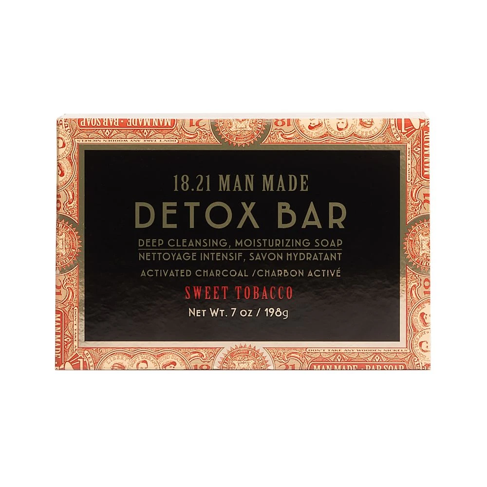 Man Made 18.21 Man Made Detox Bar Soap Sweet Tobacco — Składniki i ocena