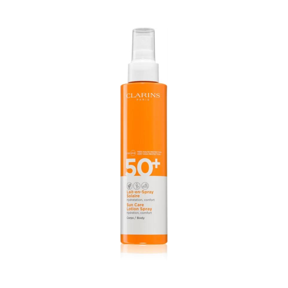 Clarins Sun Care Lotion Spray SPF 50 — Inhaltsstoffe und Bewertung