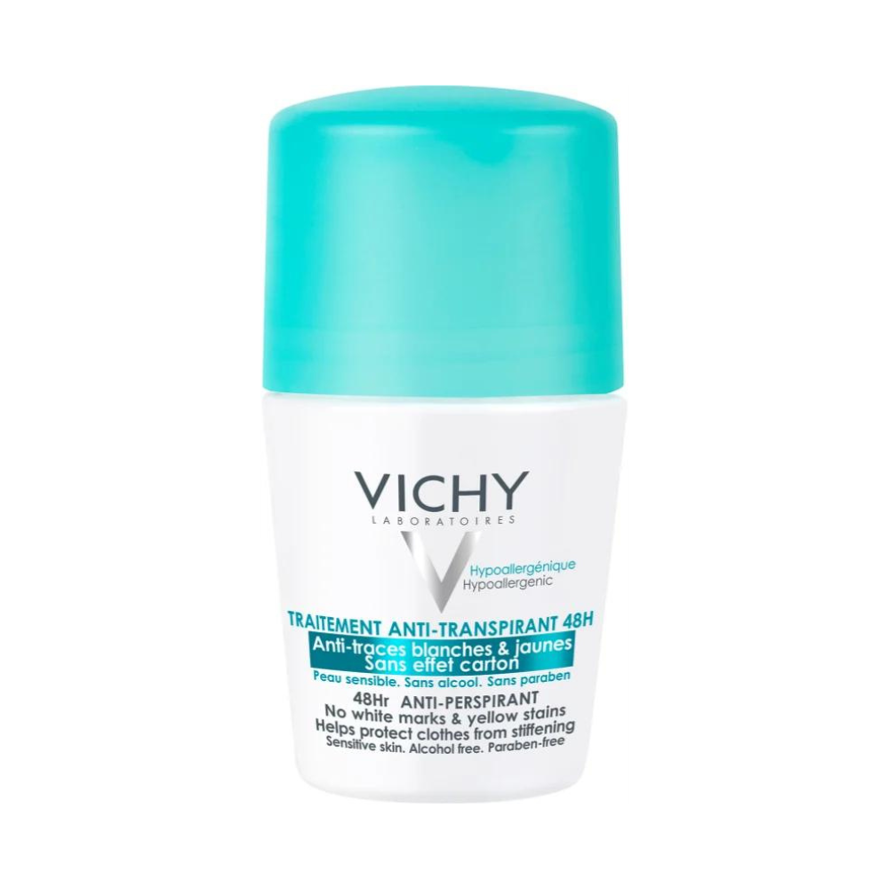Vichy Anti-Trace Antiperspirant Roll-On 48h — Inhaltsstoffe i ocena