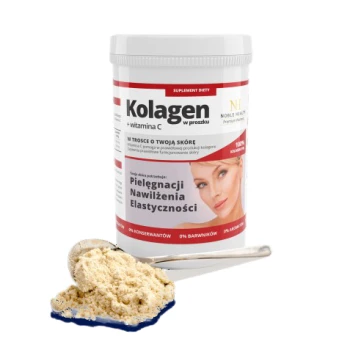 Skóra, włosy, paznokcie Kolagen w Proszku + Witamina C 100 g