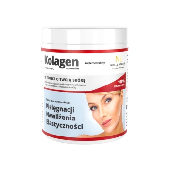 Skóra, włosy, paznokcie Kolagen w Proszku + Witamina C 100 g