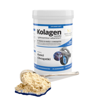 Suplement Kolagen w Proszku + Glukozamina i Witamina C 100 g