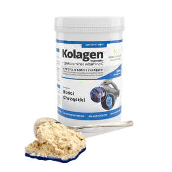 Suplementy Kolagen w Proszku + Glukozamina i Witamina C 100 g