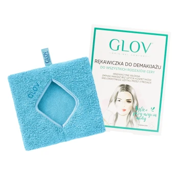 Rękawiczki do demakijażu Comfort Blue Rękawiczka do demakijażu 