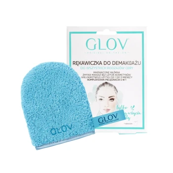 Rękawiczki do demakijażu On-The-Go Blue Rękawiczka do demakijażu 