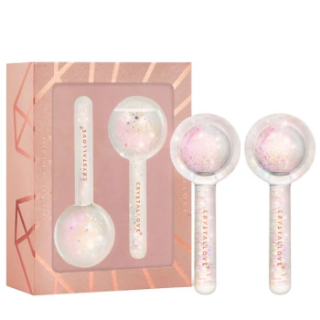 Akcesoria do masażu twarzy Cryolift Ice Globes Crystal Szklane Kule do masażu twarzy 