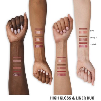 Makijaż ust Duo Highgloss set 