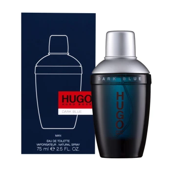 Wody toaletowe dla mężczyzn Hugo Dark Blue 75 ml