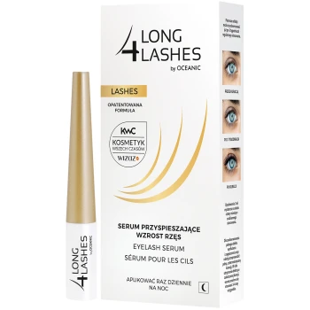 Pielęgnacja okolic oczu Serum przyspieszające wzrost rzęs 3 ml