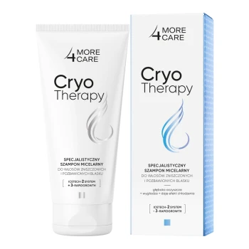 Szampony do włosów Cryotherapy Specjalistyczny szampon micelarny do włosów zniszczonych 200 ml