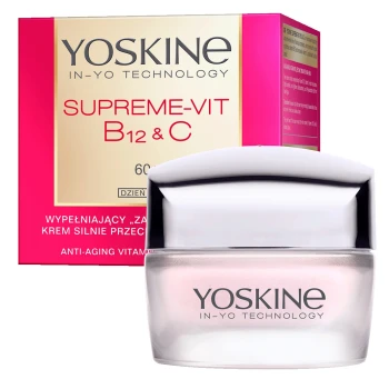 Kremy na dzień Supreme-Vit B12 + C Wypełniający Krem Silnie Przeciwzmarszczkowy Na Dzień 60+ 50 ml