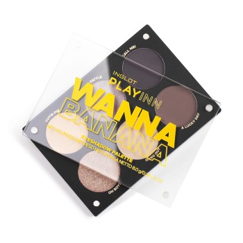 Makijaż twarzy Paleta Cieni Do Powiek Inglot Playinn Wanna Banana 8 g