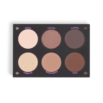 Makijaż twarzy Paleta Cieni Do Powiek Inglot Playinn Lilla Vanilla 8,4 g