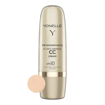 Kremy CC Metamorphosis Przeciwzmarszczkowy D3 Krem CC SPF 10 1 Jasny Neutralny 50 ml