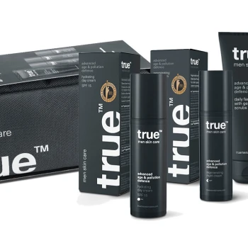 Zestaw do pielęgnacji twarzy dla niego Simple Daily Skin Care Routine Z Kosmetyczką Travel 