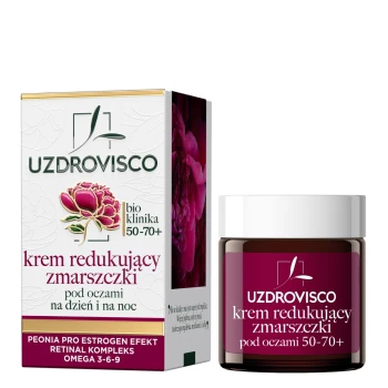 Kremy pod oczy Bioklinika Krem redukujący zmarszczki pod oczami na dzień i na noc 50-70+ 25 ml