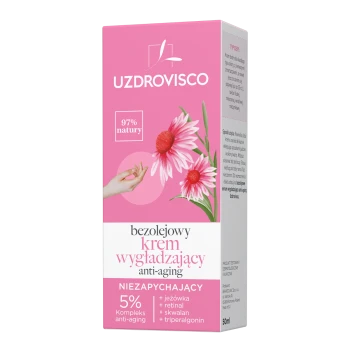 Kremy do twarzy Bezolejowy krem wygładzający anti-aging 50 ml