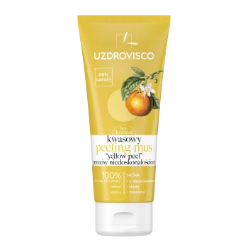 Peelingi do twarzy Bezolejowy kwasowy peeling mus yellow peel przeciw niedoskonałościom 60 ml