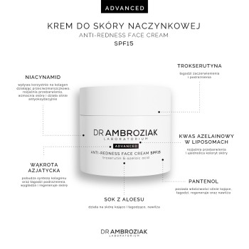 Ochrona SPF Antiredness Face Cream 50 ml