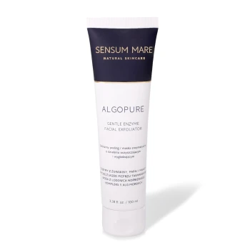Peelingi do twarzy ALGOPURE Delikatny peeling – maska enzymatyczna o działaniu oczyszczającym i wygładzającym 100 ml