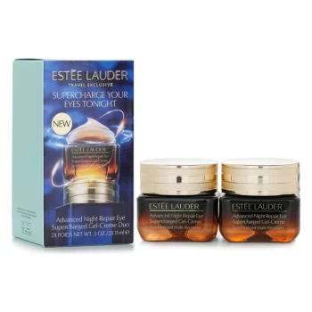 Zestaw do pielęgnacji twarzy dla niej Advanced Night Repair Eye Supercharged Gel-Creme Duo 30 ml