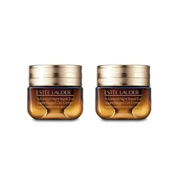 Zestaw do pielęgnacji twarzy dla niej Advanced Night Repair Eye Supercharged Gel-Creme Duo 30 ml