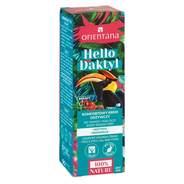 Kremy na dzień Hello Daktyl Komfortowy Krem Odżywczy 