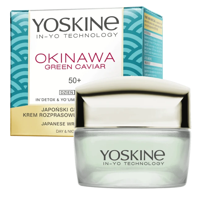 Kremy na dzień Okinawa Green Caviar  50+ 50 ml