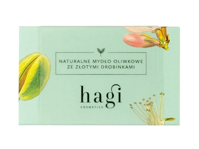 Mydła Naturalne mydło oliwkowe ze złotymi drobinkami 100 g