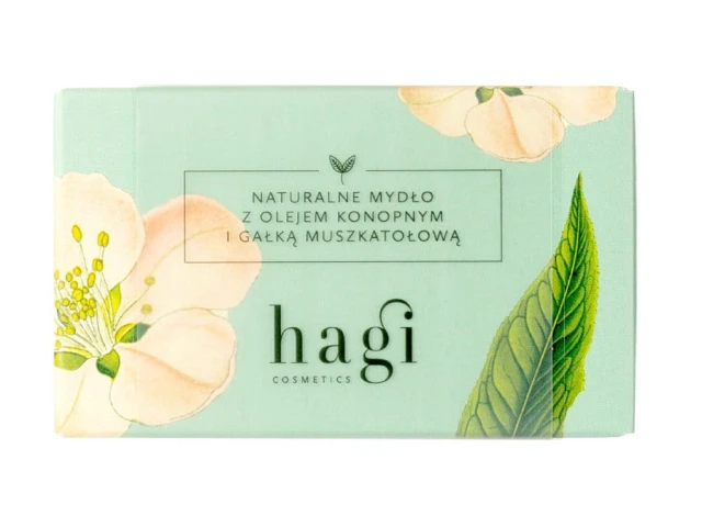 Mydła Naturalne mydło z olejem konopnym i gałką muszkatołową 100 g