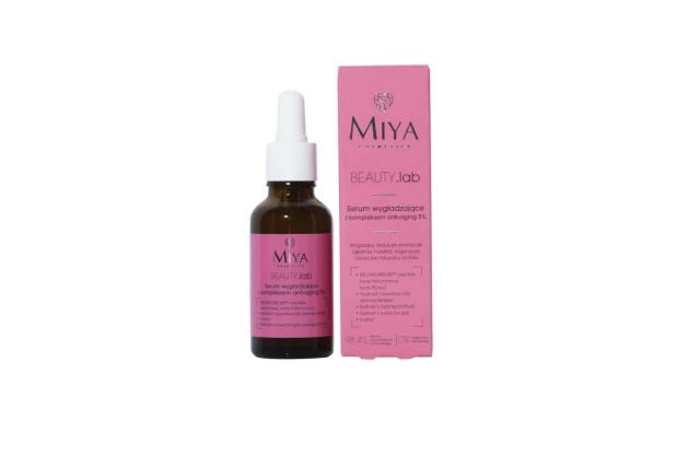 Serum do twarzy Beauty Lab Serum Wygładzające z Kompleksem Anti-Aging 5% 30 ml