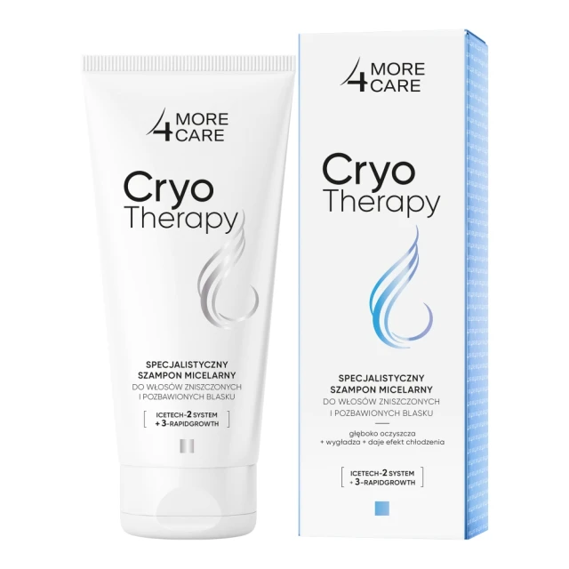 Szampony do włosów Cryotherapy Specjalistyczny szampon micelarny do włosów zniszczonych 200 ml