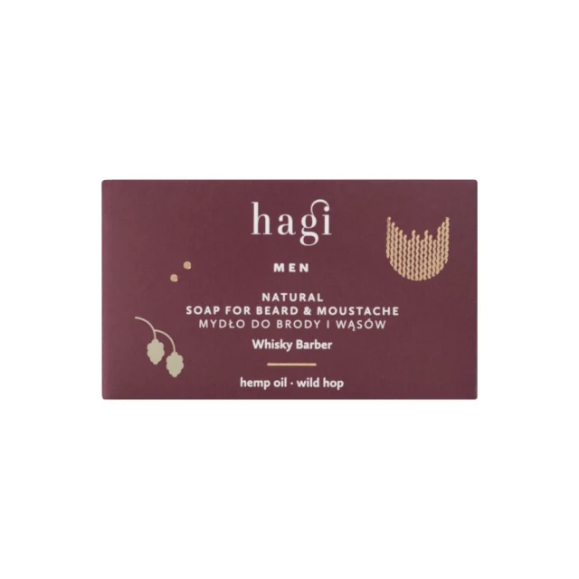 Pielęgnacja brody Naturalne Mydło Do Brody I Wąsów Whisky Barber 100 g