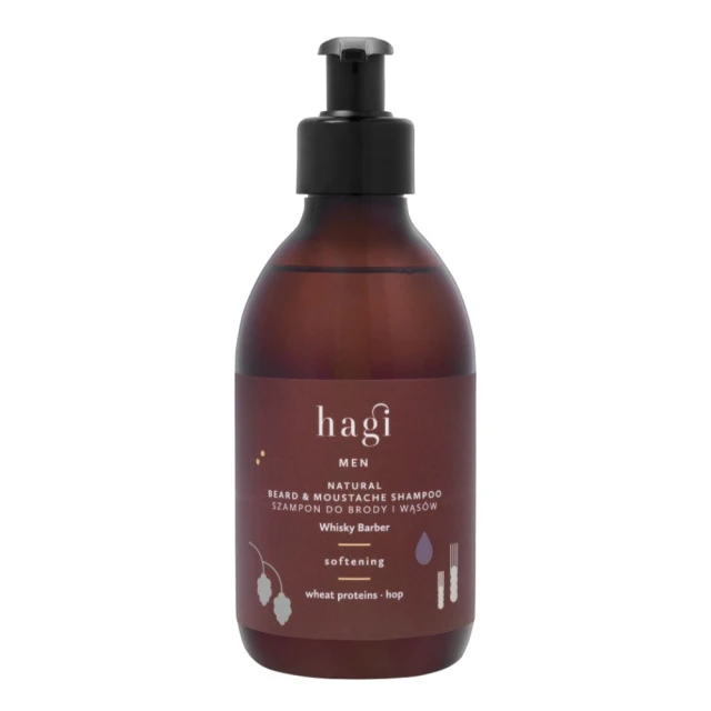 Pielęgnacja brody Naturalny Szampon Do Brody I Wąsów Whisky Barber 300 ml