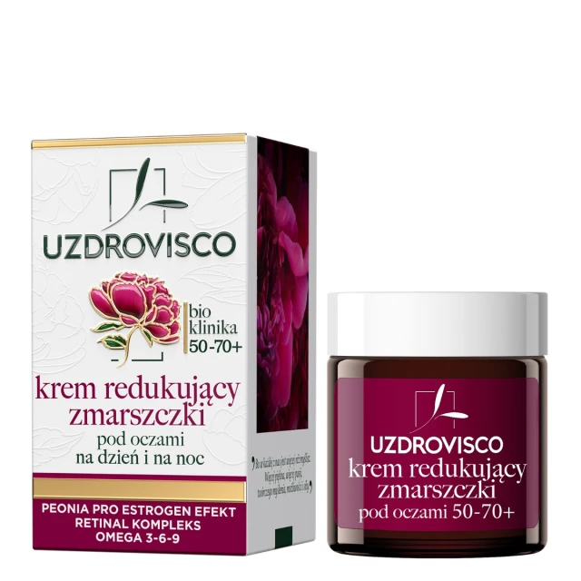 Kremy pod oczy Bioklinika Krem redukujący zmarszczki pod oczami na dzień i na noc 50-70+ 25 ml