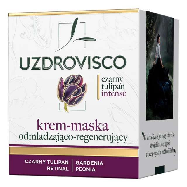 Kremy na dzień Czarny Tulipan Intense Krem-Maska Odmładzająco-Regenerujący 50 ml